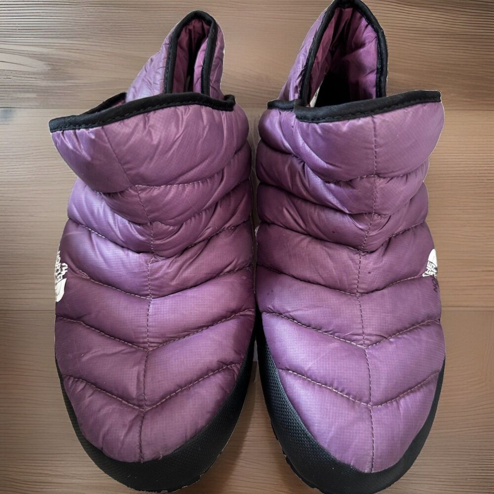 The North Face Thermoball Traction Insulated Bootie - Purple Women Sz 11